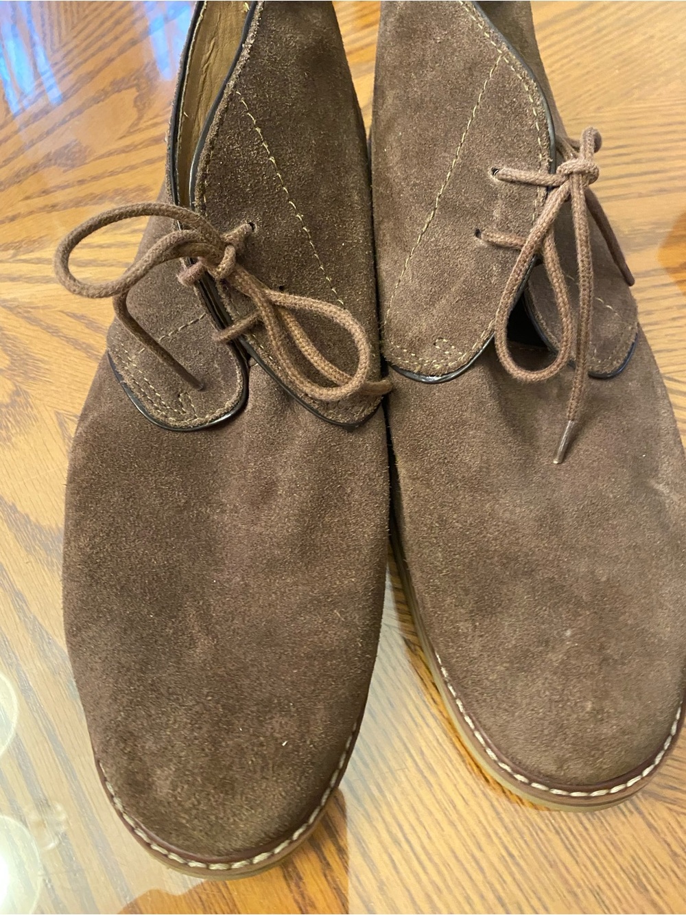 Banana Republic Brown Suede Chukka Boots